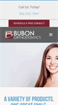Mobile Screenshot of bubonortho.com